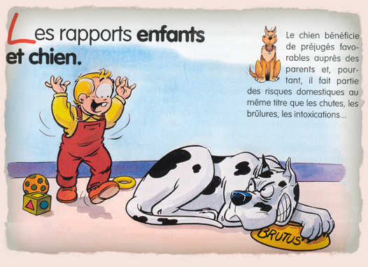 rapports enfants et chien