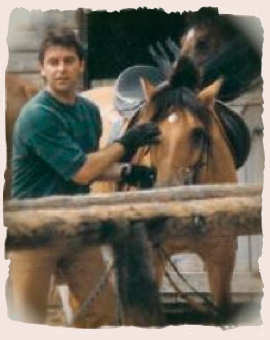 Thierry Dupuis et cheval